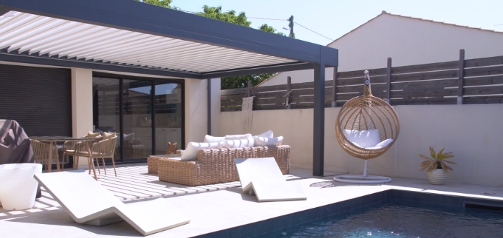 Pergola modèle harmonie prestige