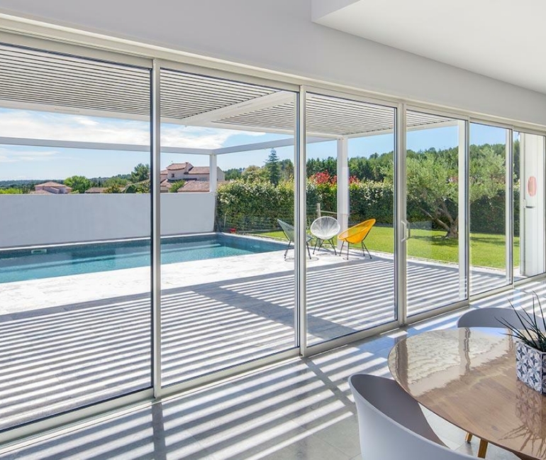 Pergola ALU terrasse piscine