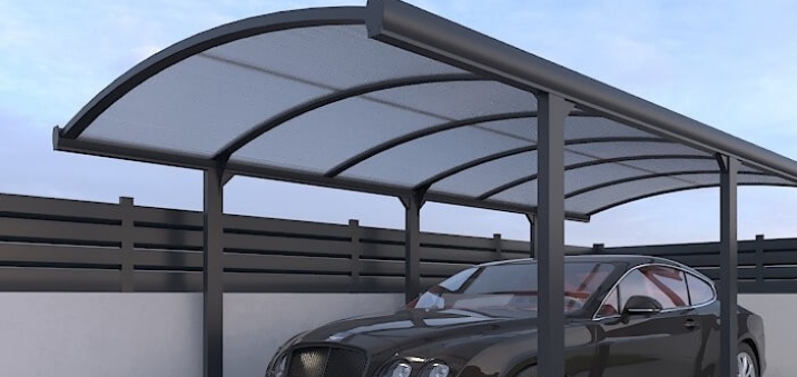 Carport cintré