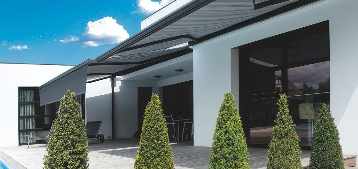 Store coffre villa terrasse