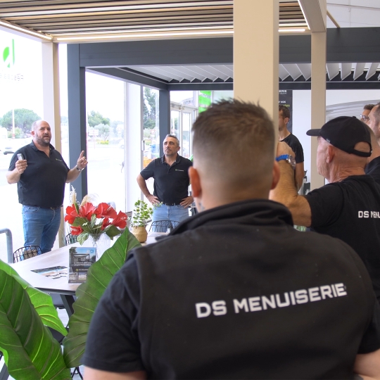 Réunion team showroom Narbonne