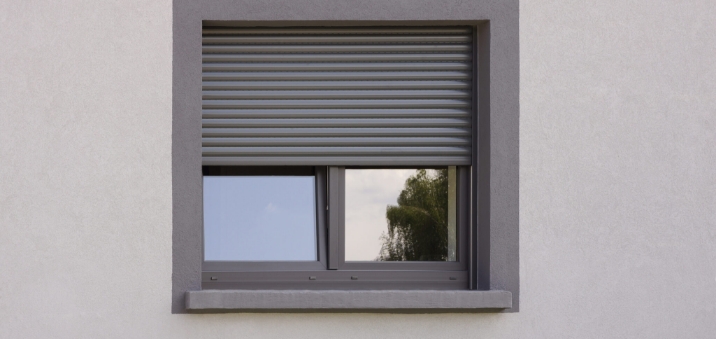 Volet roulant électrique anthracite